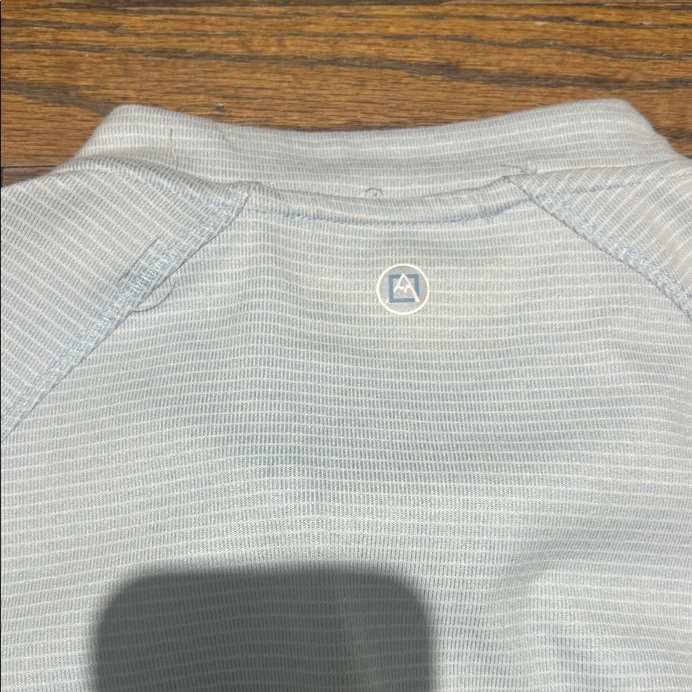 Avalanche Light Blue Quarter-Zip Top Super Soft - Picture 5 of 7